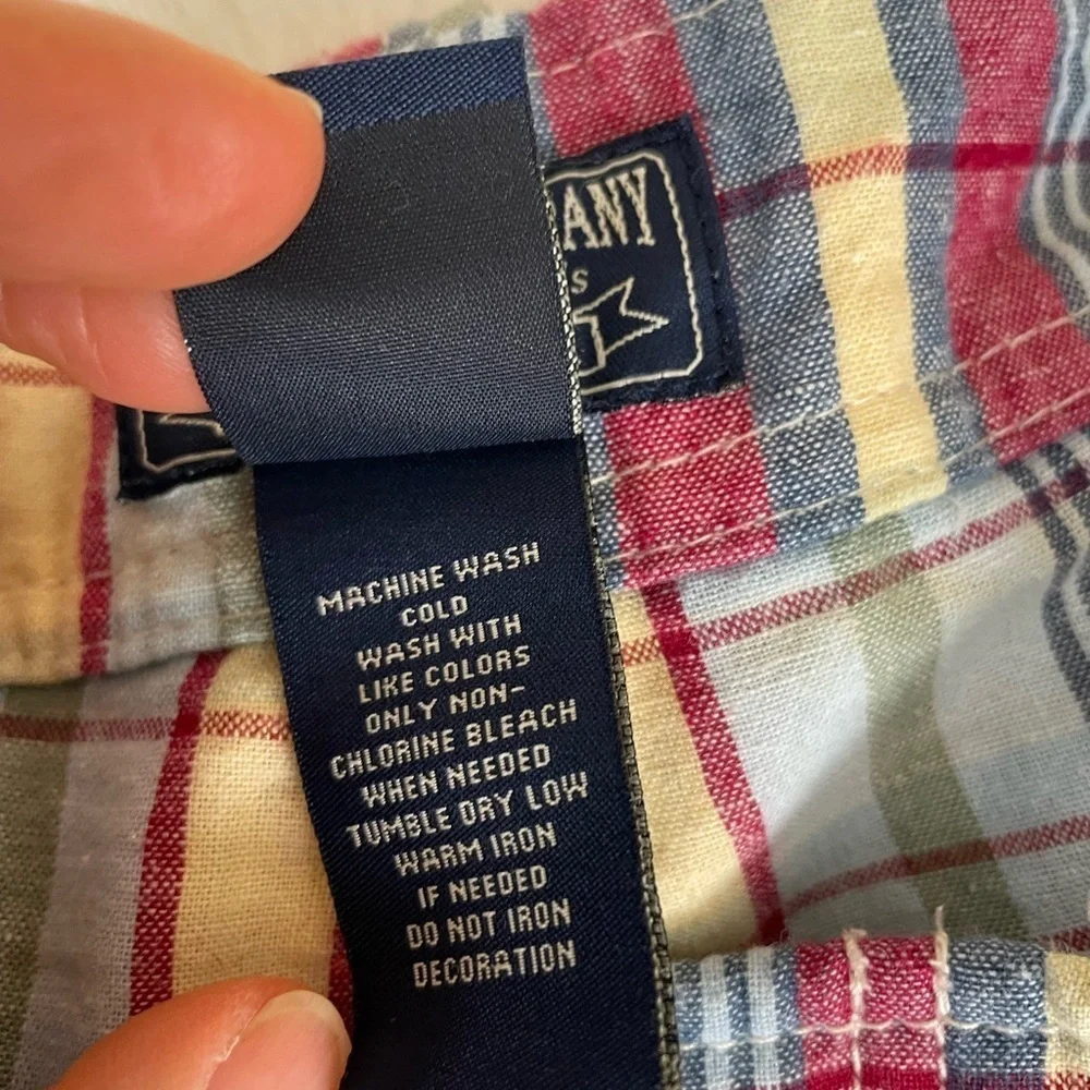 Polo Jeans Company Plaid Men's Cargo Shorts - 38